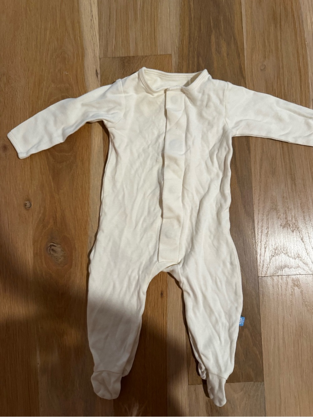 Magnetic Me Classic Cream Baby One-Piece Footed Romper